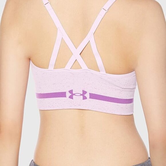 Under Armour Women's Seamless Longline Bra - Picture 4 of 5